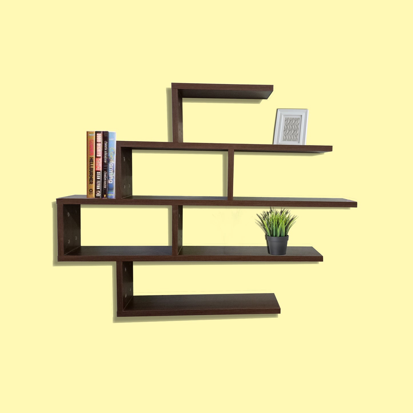 New Design Modern Wall Shelves Engineered Wood Rack Shelves