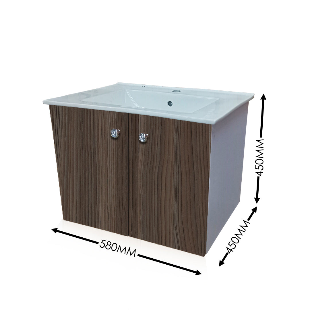 Wash Basin Vanity High Quality Wood Wall Mounted Cabinet