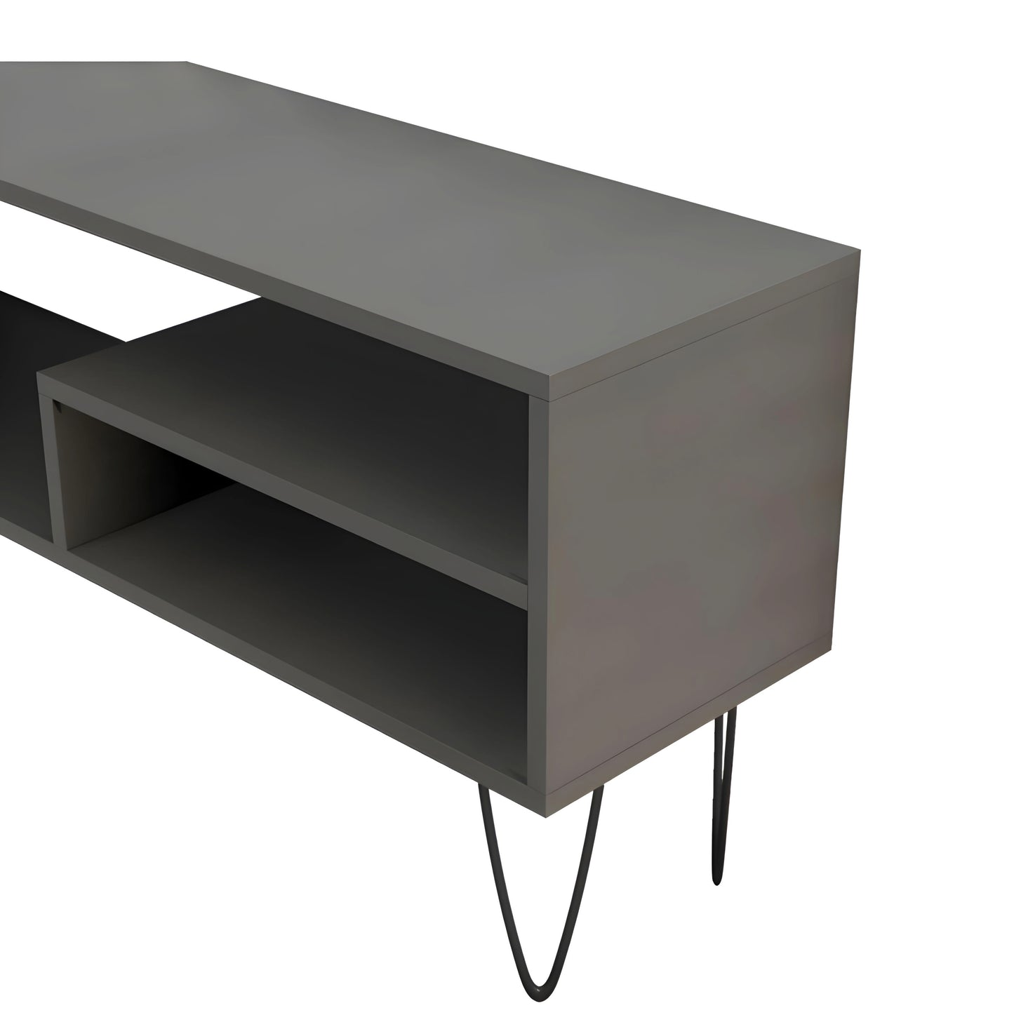 5 Open Storage Shelfs TV Entertainment Unit