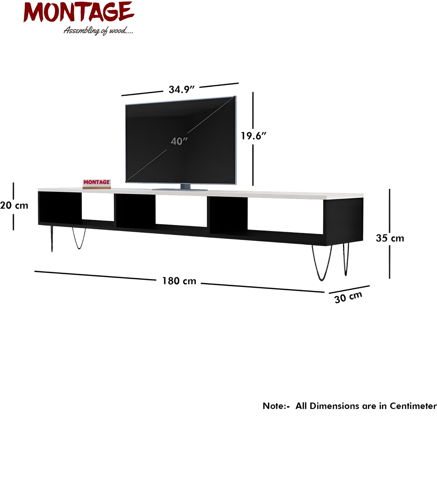 LED TV Cabinet 70 Inch for Living Room Entertainment Unit