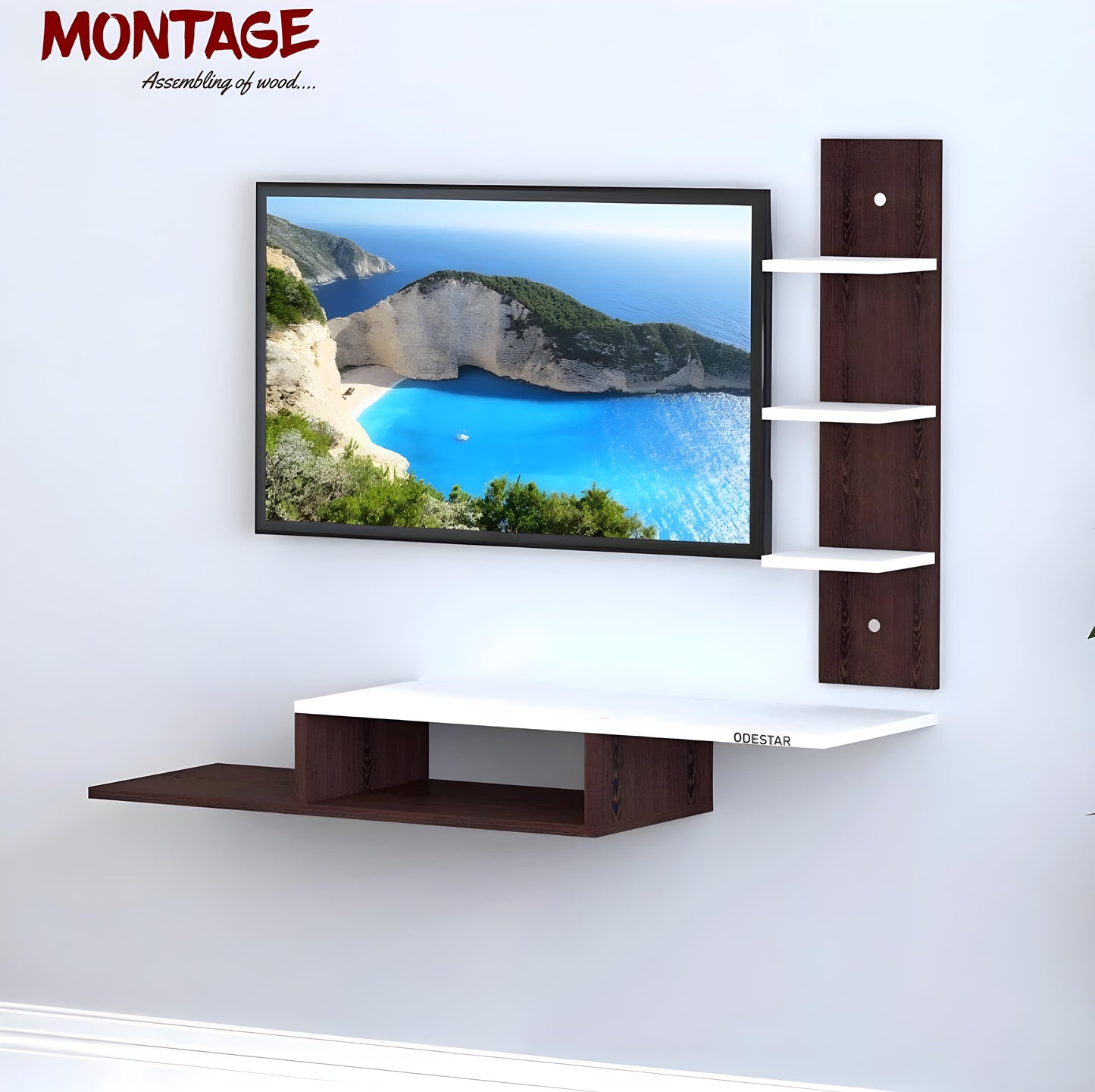 Odestar Odestar Engineered Wood TV Entertainment Unit Set Top Box Stand