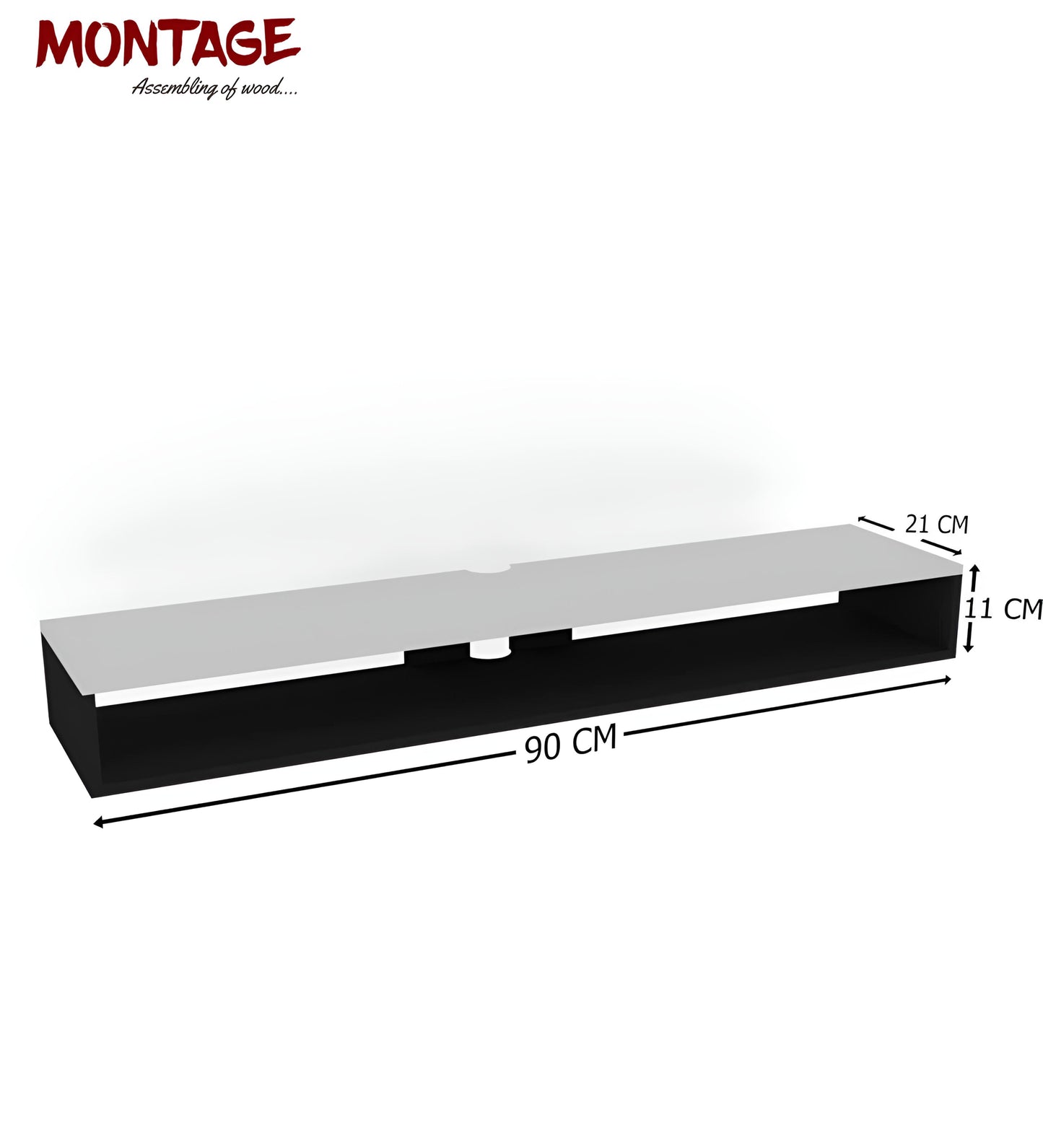 Pepper Wood Beautiful Laminated 17mm Thickness Engineered Wood TV Entertainment Unit