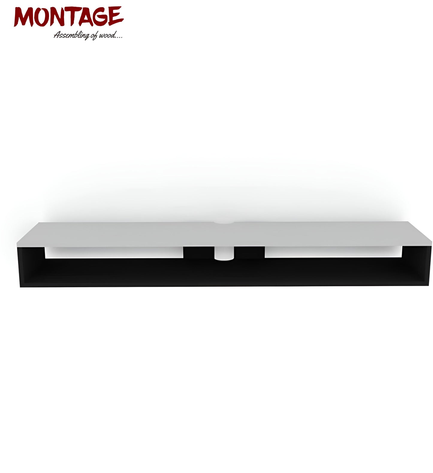 Pepper Wood Beautiful Laminated 17mm Thickness Engineered Wood TV Entertainment Unit