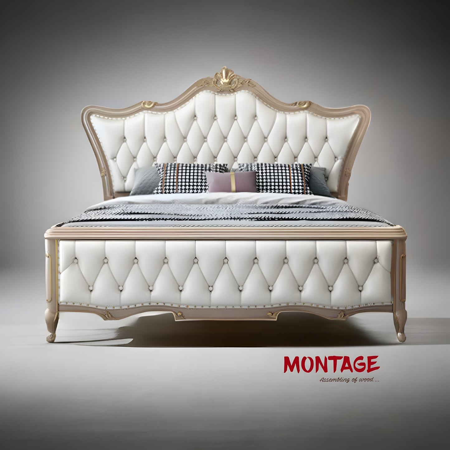 Majestic Oasis American Style upholstered Bed
