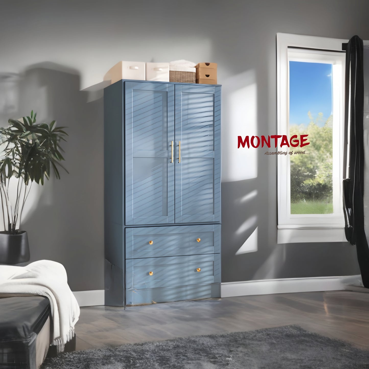 Ocean Breeze Armoire
