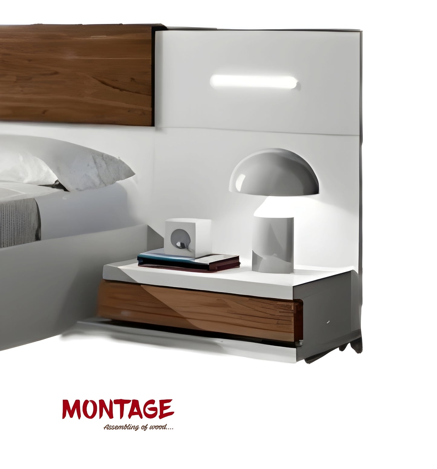 Luxe Dreamscape big upholstered bed