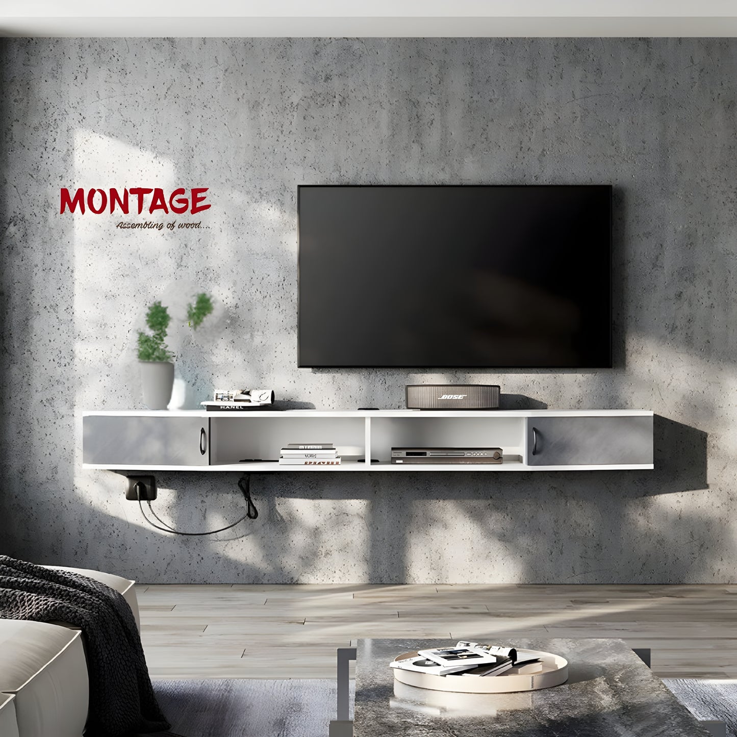 Urban Minimalist Media Console