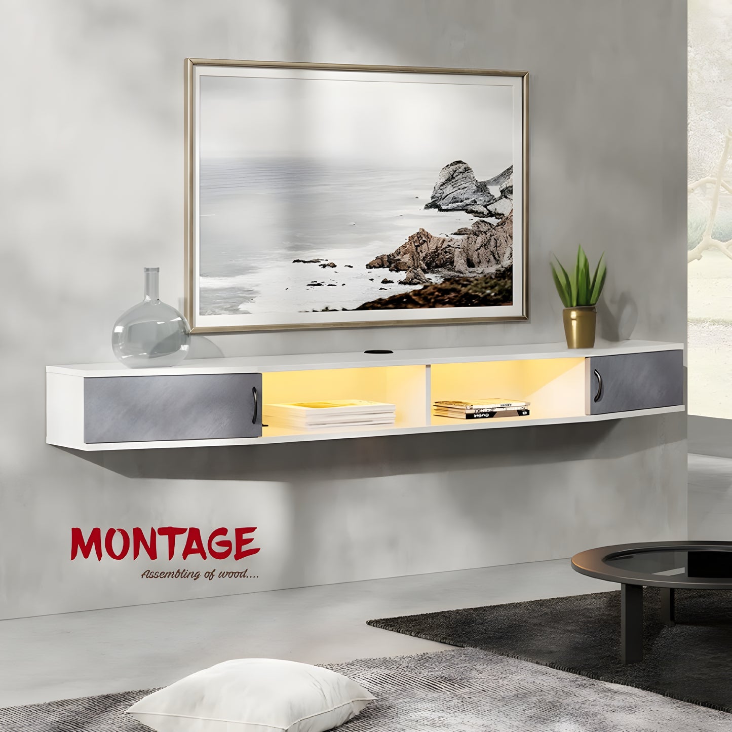 Urban Minimalist Media Console