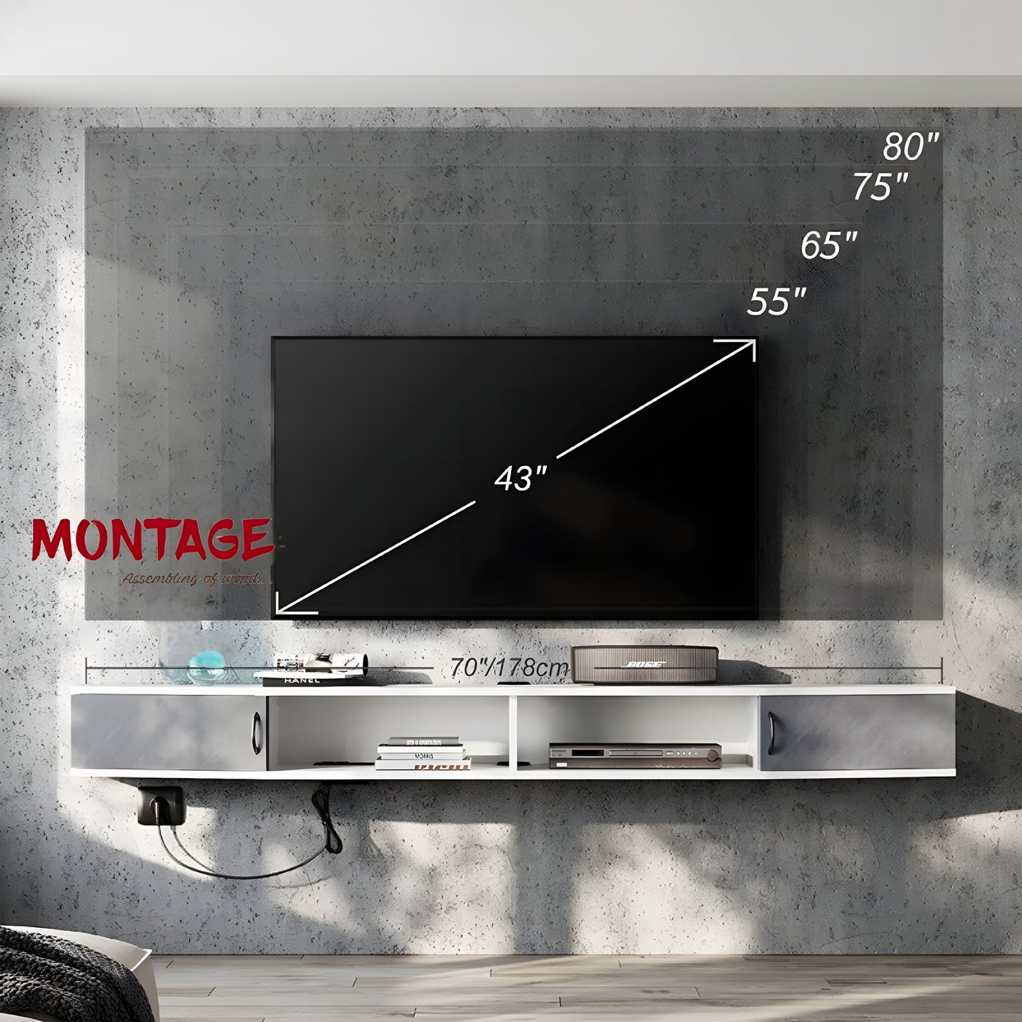 Urban Minimalist Media Console