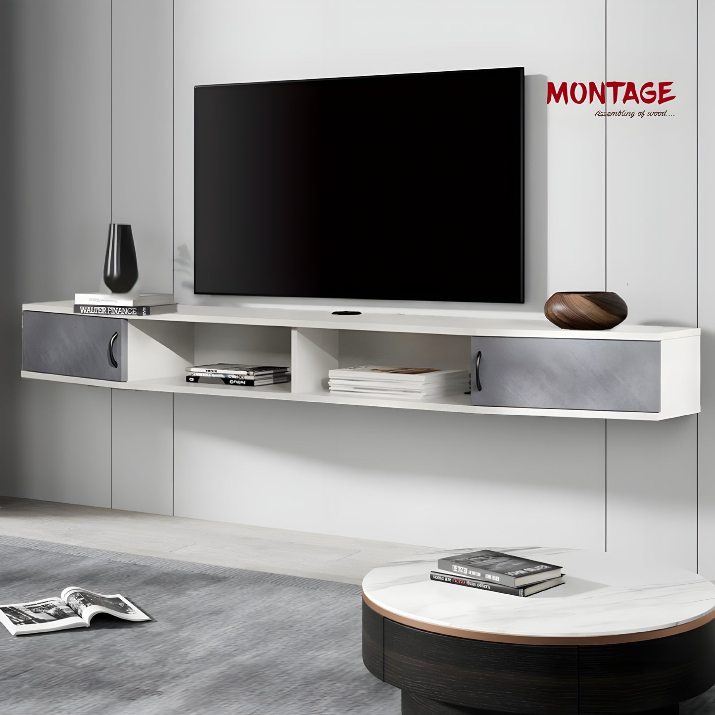Urban Minimalist Media Console