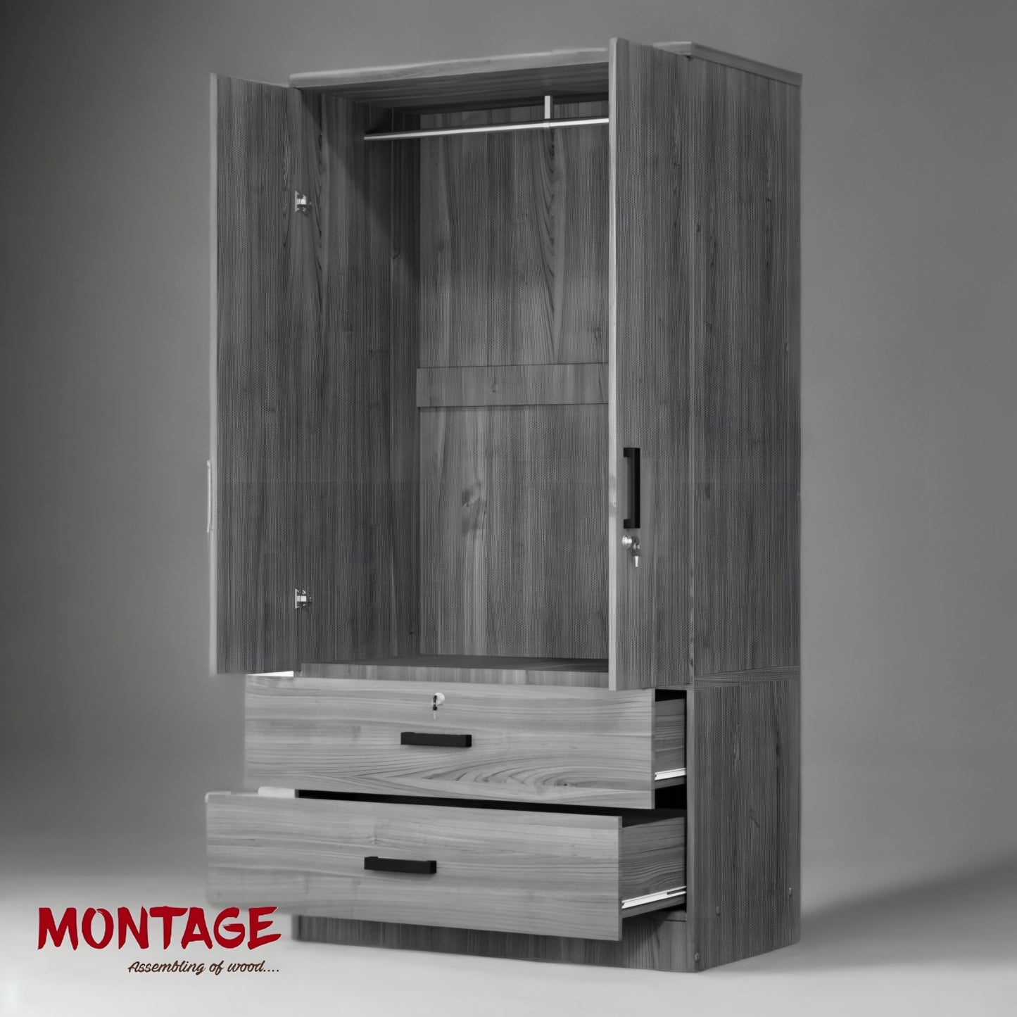 Elegance in Grey Wardrobe