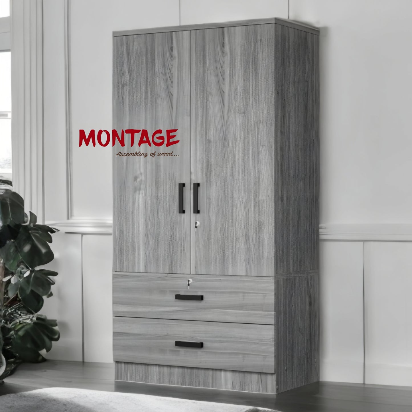 Elegance in Grey Wardrobe