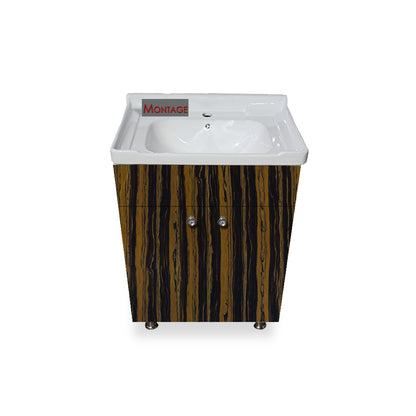 Wash Basin Vanity With Cabinet High Quality HDHMR Engineered Wood