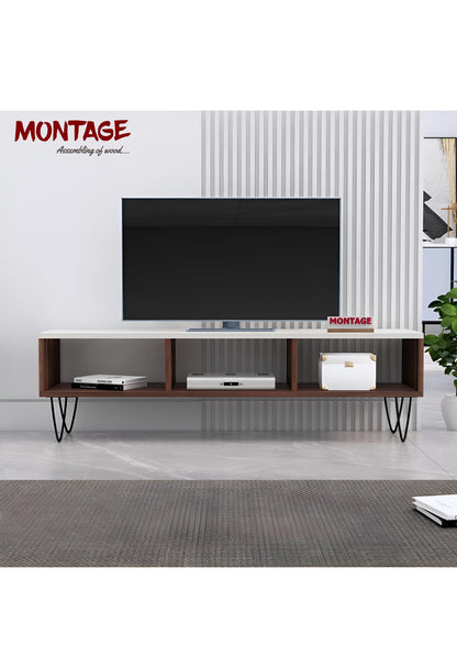 LED TV Cabinet 50 INCH for Living Room with Open Storage
