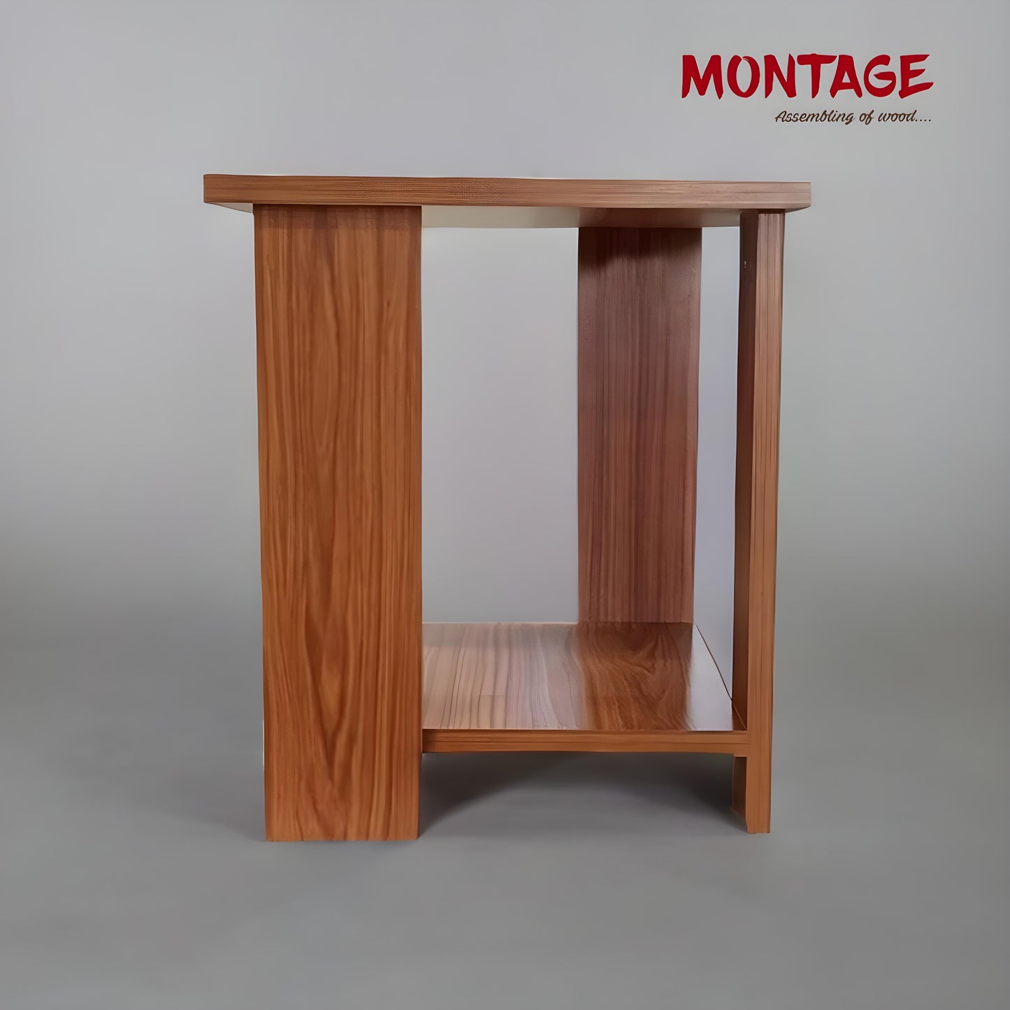 Engineered Wood Bed Side Table Rectangular Stool