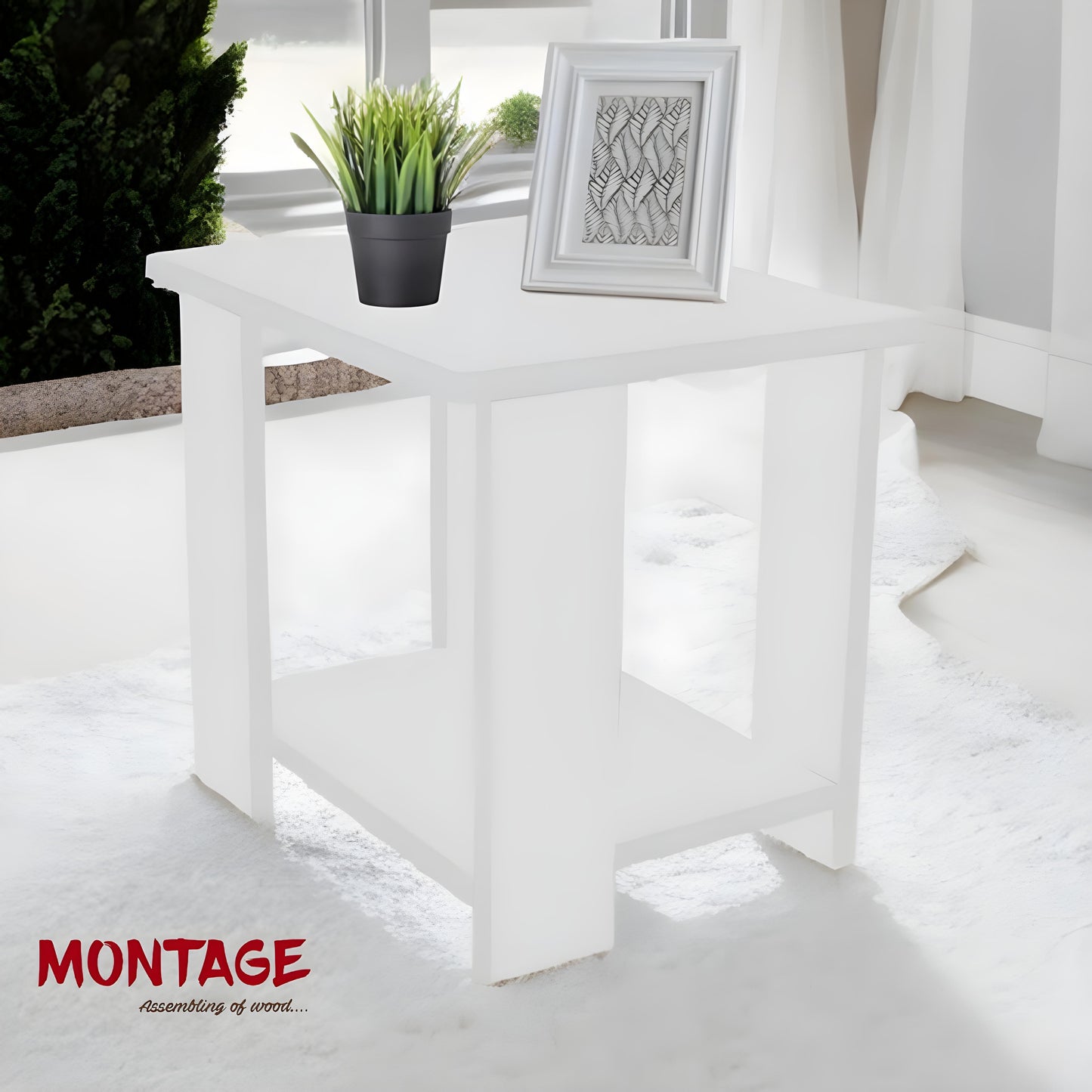 Engineered Wood Side Table