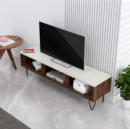 LED TV Cabinet 50 INCH for Living Room with Open Storage