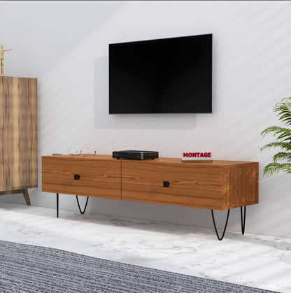 LED TV Cabinet for Living Room with Drawer Storage