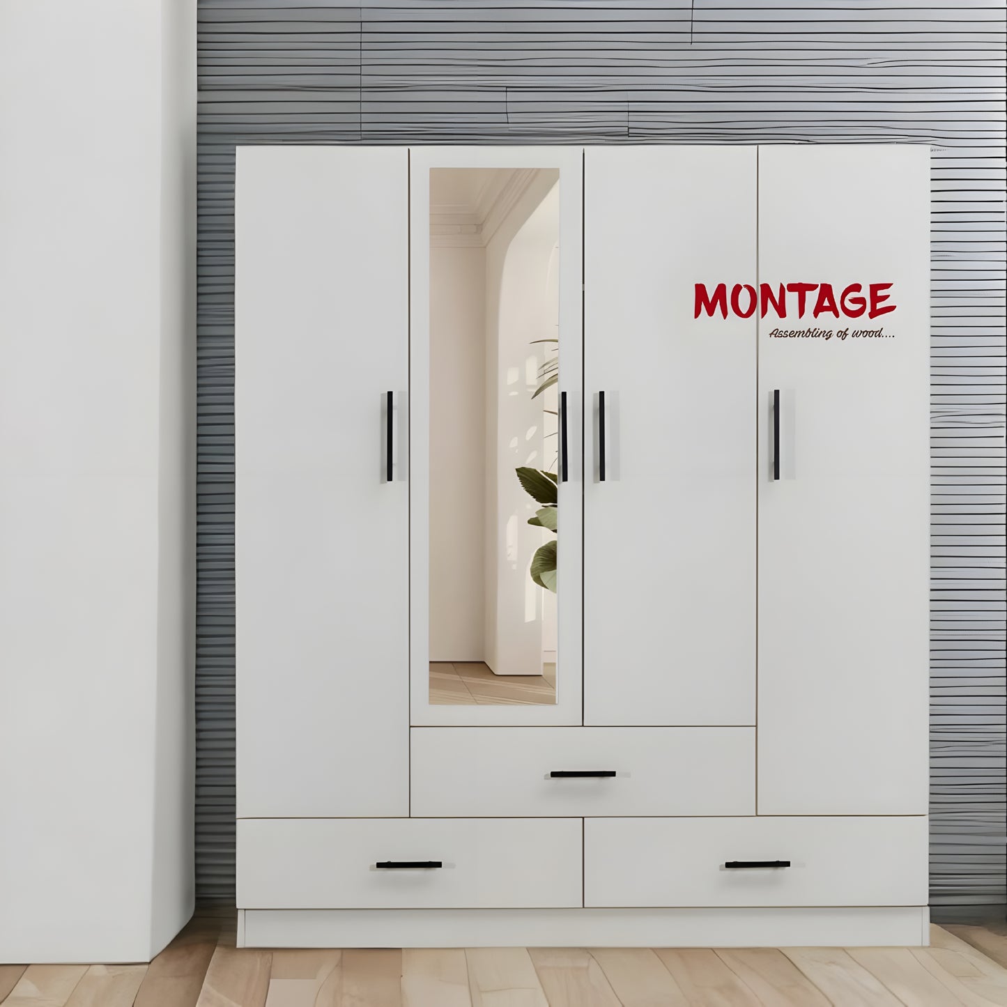 Vision white Wardrobe