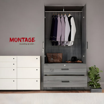Elegance in Grey Wardrobe