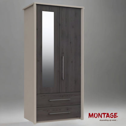 Allure Mirrored Wardrobe