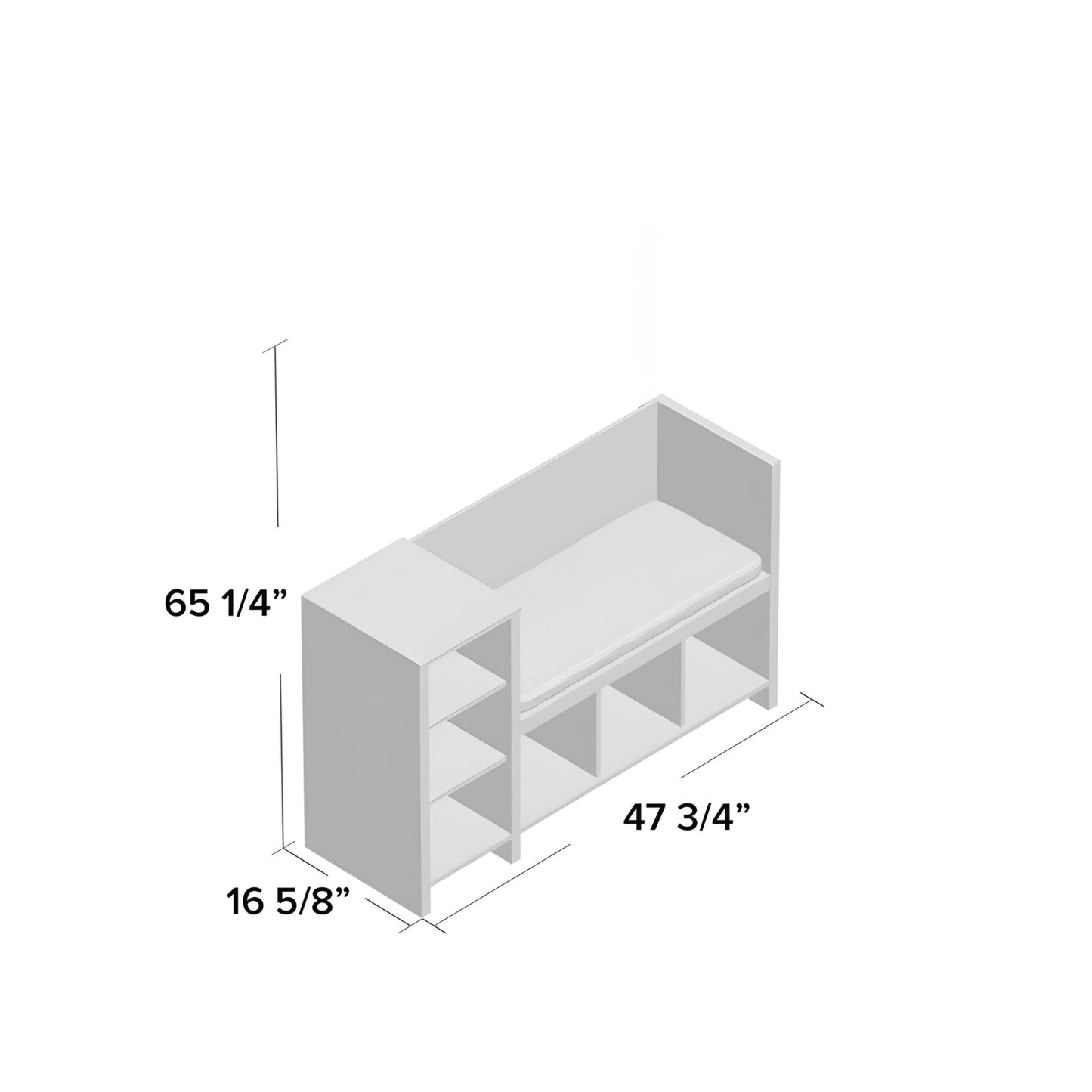 Daydream Depot Kid Toy Storage & bench